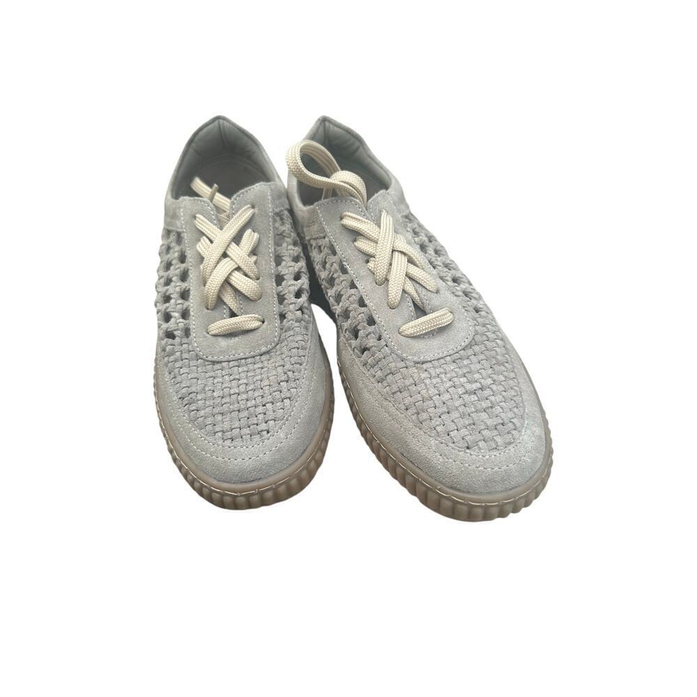 Free People Wimberly leather woven Sneaker. Size: 7.5